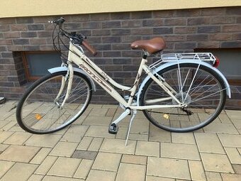 Dámsky mestský retro bicykel