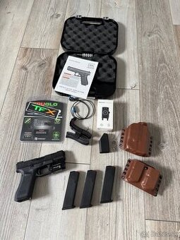 Glock 45 9mm + TrugloTFXpro + Olight zeleny + prislusenstvo