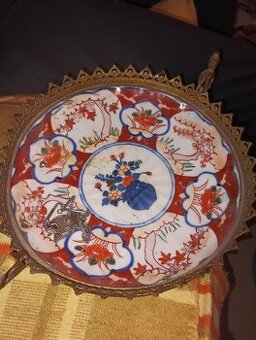 Talier -Japonský porcelán starý IMARI