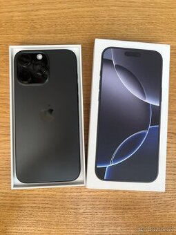 Predám iPhone 16 PRO MAX 512GB, TOP, ZARUKA SK, 100% BAT
