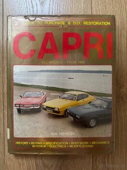 FORD CAPRI originální montážní manualy servisní příručky