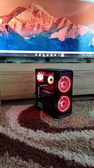 Herný výkonný PC-Ryzen 5+RTX 2080+32 GB RAM+NVMe+ARGB s DO