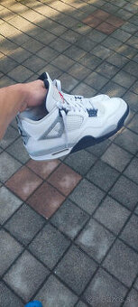 Jordan 4 white cement