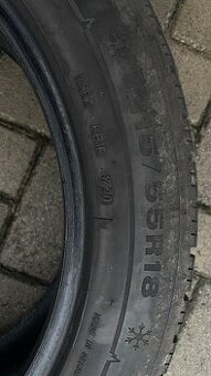 Predám zimné pneumatiky 215/55r18