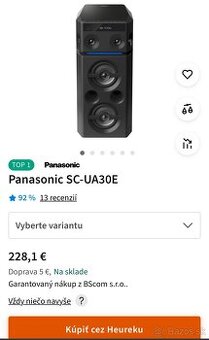 Panasonic sc-ua30e