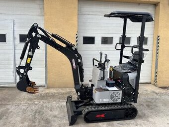 Minibáger so spoľahlivým naftovým motorom