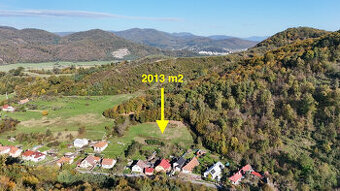 POZEMOK NA VÝSTAVBU DOMU PRI ŽARNOVICI