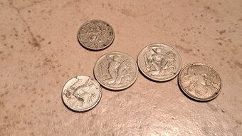 Mince z roku 1922 až 1950