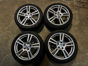 Predám 4x elektrony 5x112 + zimné pneu Dunlop  245/40 r18