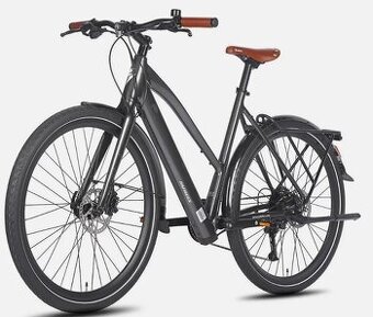 Mestský elektrobicykel 250W AKU 36V10Ah hydr brzdy nad 175cm
