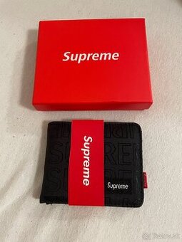 Supreme peňaženka čierna