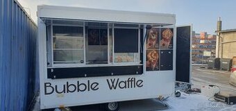 Predajný gastro príves Food truck, pojazdná predajňa