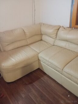 Kožená sedacia súprava