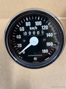 Škoda 120 - tachometer.