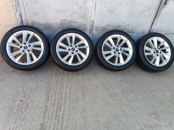Predám alu kola BORBET 5X112 R17 na Škoda, W,Seat, Audi