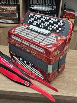 chromaticky akordeon delicia sonorex B- system