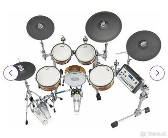 Yamaha DTX10K-X, skutočné drevo