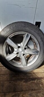 Predám letné pneumatiky Dunlop na el.diskoch 4x