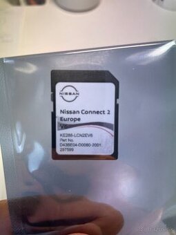 SD Karta Nissan Connect 2 - 2022