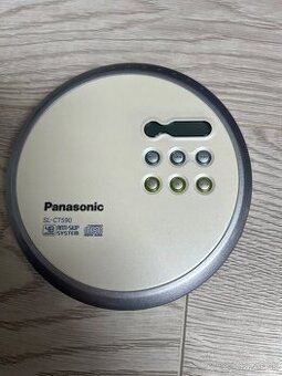 Discman Panasonic na zuvackove baterky