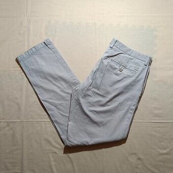 Hugo Boss béžové plátené nohavice chino pants W34 L32