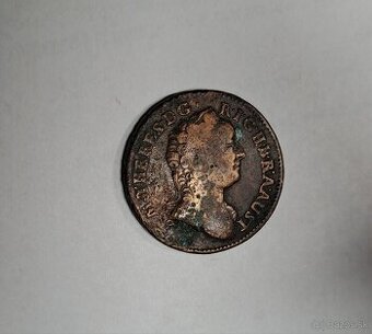 Ein kreuzer 1762 Mária Terézia
