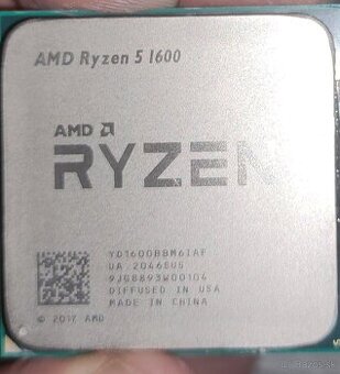 Predám AMD Ryzen 5 1600 a wraith spire