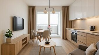 Novostavba Greenside – Štýlový 1,5-izbový byt s veľkou loggi