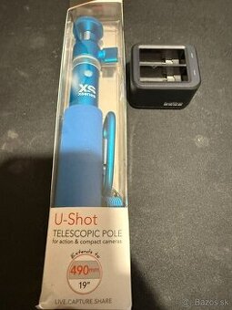 drziak xsories ushot + Nabijacka gopro hero 10/11/12