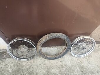 Kolesá Jawa Pionier ,mustang + pôvodná pneu