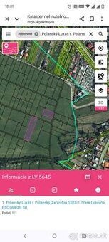 Investičný pozemok Jablonové  659 m2