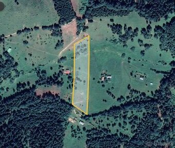 Stavebný pozemok 1,2 ha v krásnom prostredí Lom Nad Rimavico