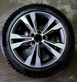 Originál AL disky Mercedes - Benz V R18+zimné pneumatiky