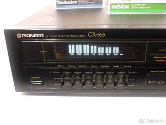 2x7 pasmovy graficky equalizer PIONEER GR 555 = Japan, AE55