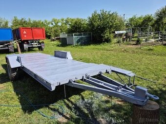 Vlečka za traktor - výklopná