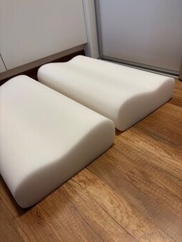 NOVÉ 2 ks anatomicke vankúše z PUR peny