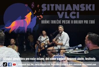 Živá hudba, Kapela, Oslavy, Firemné akcie, Eventy, Chaty