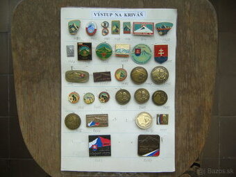 odznaky Výstup na Kriváň