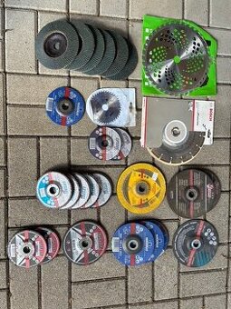 Kotuce do uhlovych brusok 28 kusov NOVE