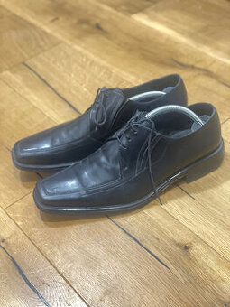 Plesove pánske kožené topánky/veľkosť 43