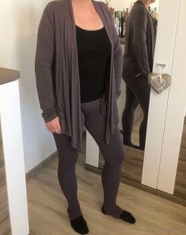 Legíny + kardigan , veľkosť M