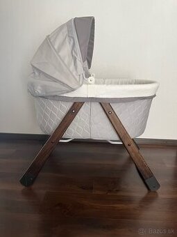 INGENUITY Postieľka hojdacia, skladacia, drevenná