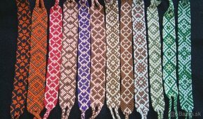 Handmade náramky z bavlniek