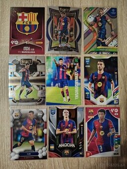 FC Barcelona - futbalové kartičky