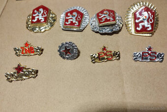 Odznaky ČSĽA,ZNB a PS