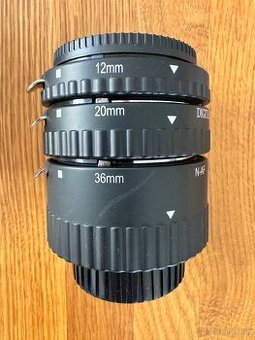 Sada madzikrúžkov Meike pre Nikon F