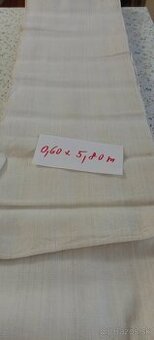 Tkané ľanové plátno - staré