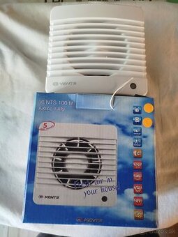 kupelnovy ventilator VENTS 100M AXIAL FAN novy
