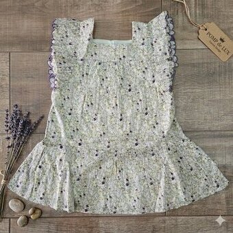 Prekrásne letné šaty POMPdeLUX - veľ. 98 - NOVÉ