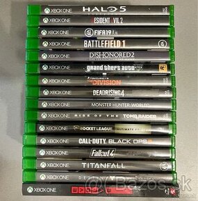 Xbox hry - kolekcia spolu za super cenu